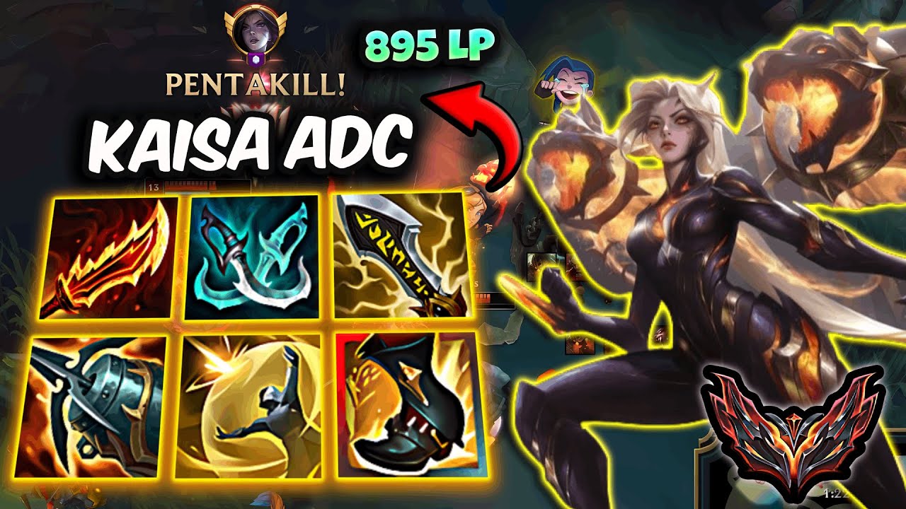 Kaisa vs Corki ADC ( PentaKill ) Korea Grandmaster 895 LP | Patch 25.20
