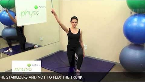 SHOULDER RESISTED EXTENSION & ADDUCTION IN HALF KNEELING WITH CERVICAL ROTATION