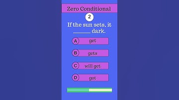 Zero Conditional Quiz #shorts