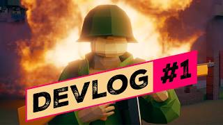 Bad Goons Devlog #1 - What If Minecraft Became a WW2 Battlefield?