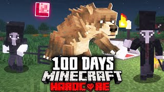 I Survived 100 Days as a WEREWOLF in Minecraft Hardcore