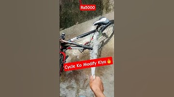 Cycle Ko Modify Kiya 😋⚡Day-1 #minivlog #sahilu