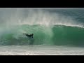 Bodyboard in Supertubos Peniche, portugal