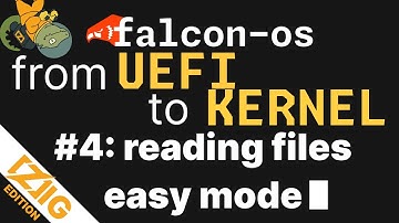 UEFI bootloader: Reading files on easy mode
