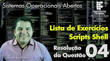 Scripts Shell: Resolução da Lista de Exercícios :: Questão 04