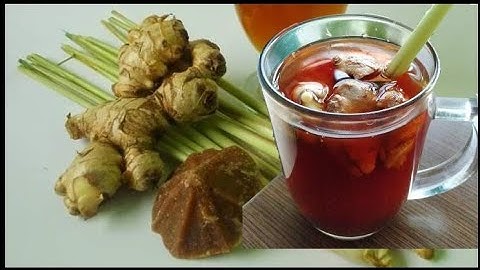 Luar biasa! Ini manfaat rebusan sereh, jahe, dan gula merah untuk kesehatan | decoction of lemongras