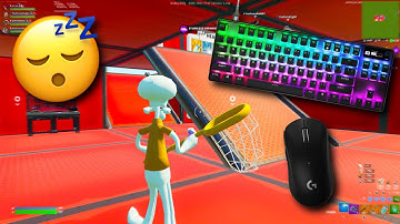 3v3v3v3 Go Goated Gameplay 😴 SteelSeries Apex Pro TKL ASMR 🐐 Satisfying Keyboard Fortnite 240 FPS 4K