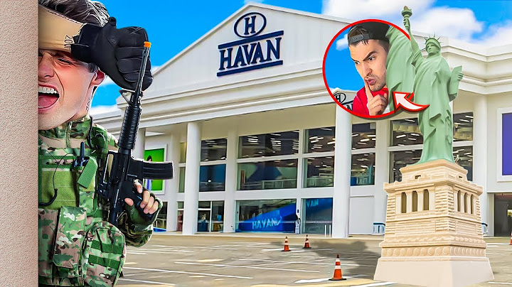 Esconde-Esconde Com Airsoft Na HAVAN!!