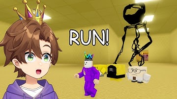 +1 Speed Maze BUT Run FAST in Backrooms on Roblox