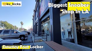 Foot Locker Downey Is So Freakin' Huge... Biggest Sneaker Shop In LA!!!!