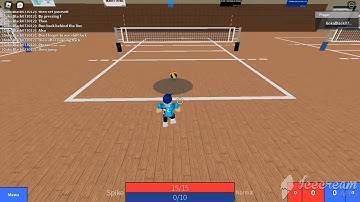 HOW TO JUMP SERVE IN VOLLEYBALL 4.2 (Easy Method) (Volleyball 4.2 Roblox)