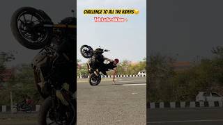 Challenge To All The Riders From Faraz Stunt Rider😉💪🏽#Farazstuntrider #Bikers #Superbikes