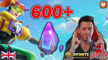 MY BIGGEST SUMMON for Lydia - 600+ Miracle Wishes [Infinite Magicraid]