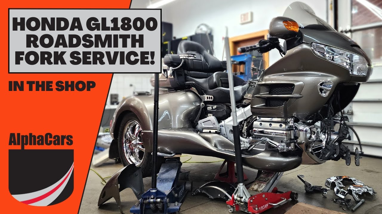 Why Leaking Motorcycle Fork Seals Can be Dangerous! Honda GL1800