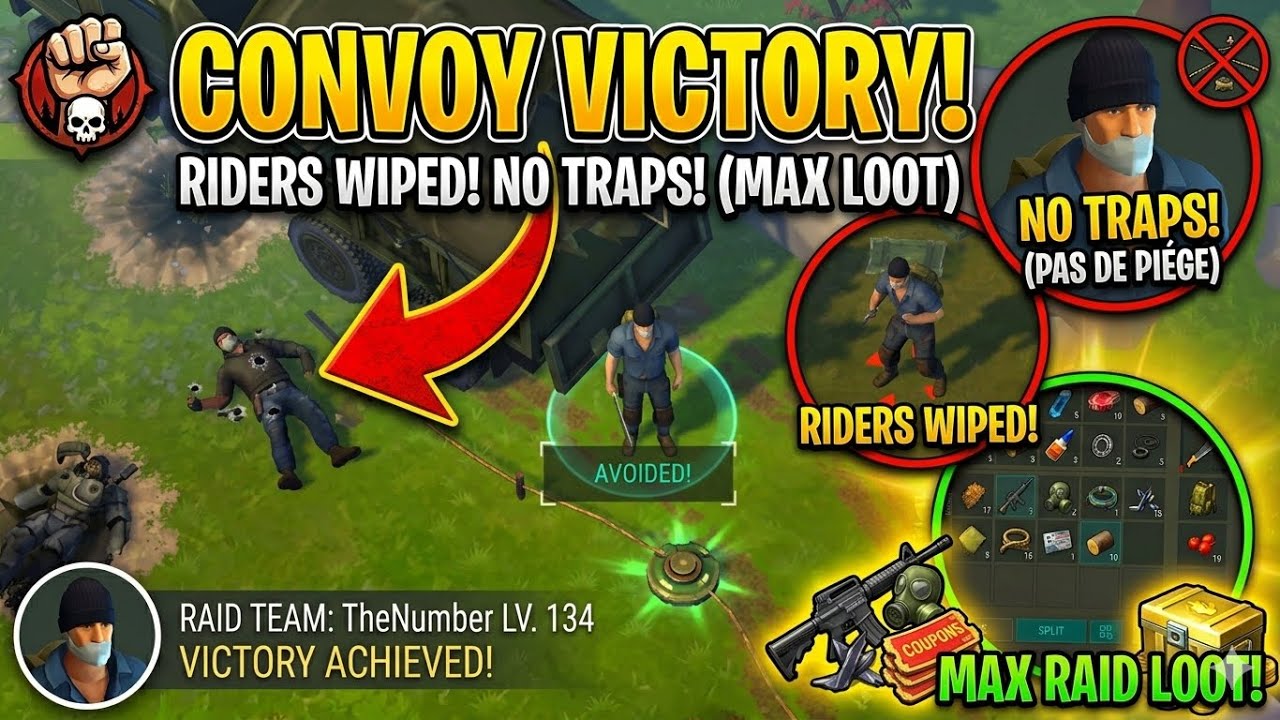 Convoy Run The PERFECT Destroyed Convoy Run! Avoided the Traps & Got RICH 💸 | Last ...