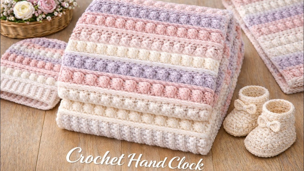 WOW! The Most Beautiful Crochet Baby Blanket – Easy & Profitable Pattern 2026