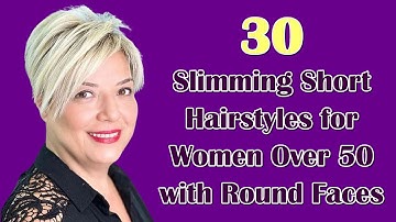 Age-Defying Short Hairstyles for Women Over 50 with Round Faces