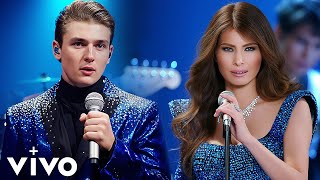 A Mother's Love: Barron Trump Sings  Live with Melania - Mama I'm Strong Because of you | AI Cover|