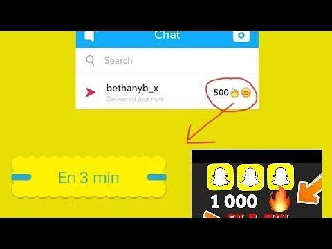 Comment Augmenter Ses Flammes Snapchat En 3 Min Youtube
