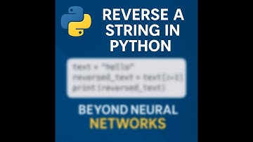 🔁 Reverse a String in Python | One-Liner Python Trick