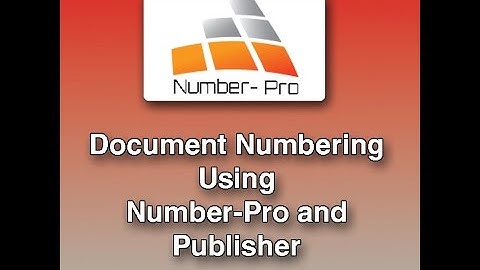 Raffle ticket numbering | How to Sequential Number with Publisher and Number Pro raffle tickets