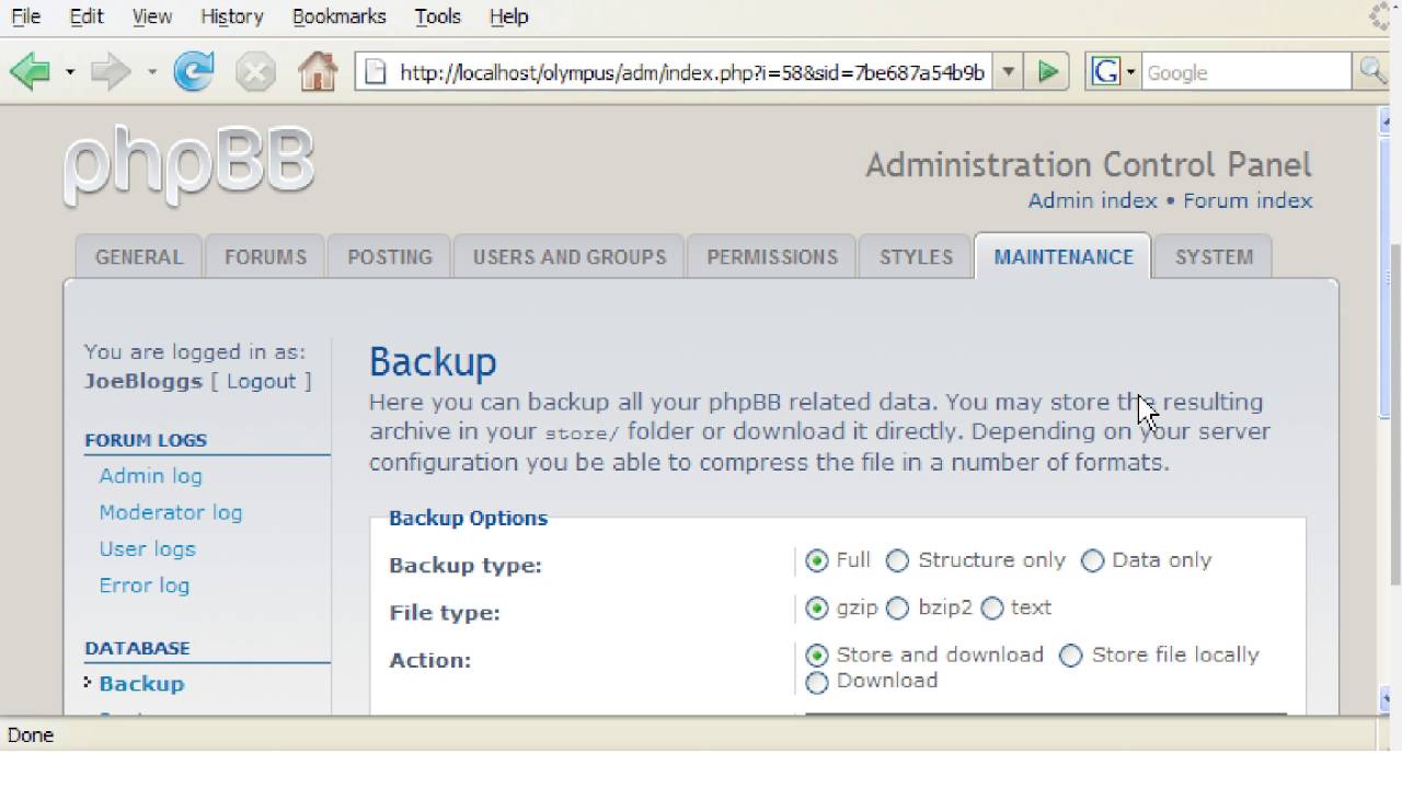 Forums index php www. Make Backup.