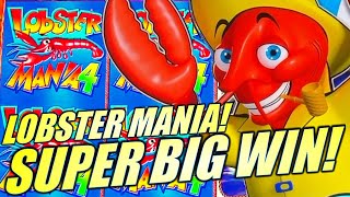 ★SUPER BIG WIN!★ HUGE BUBBLES & LUCKY LOBSTERS!! 🦞 LUCKY LARRY LOBSTERMANIA 4 Slot Machine (IGT)