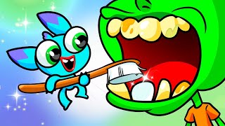 Brush your teeth song | + More Learn Healthy Habits Songs by Chaka Kids Karaoke