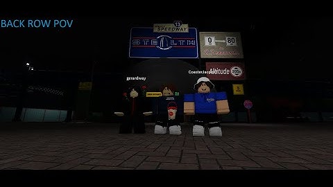 stealth thorpe park roblox back row pov night ride