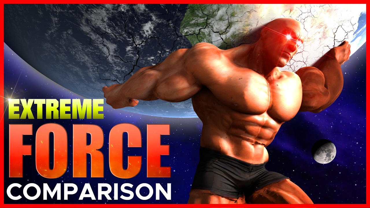 The Most EXTREME FORCES in Perspective! 💪💪 3D Comparison