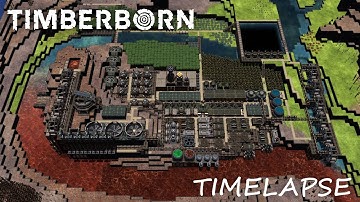 MEANDER (UPDATE6) - Timberborn Timelapse [hard mode]