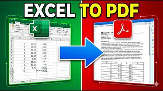 محول إكسل إلى PDF | حفظ ملف إكسل كملف PDF screenshot 1