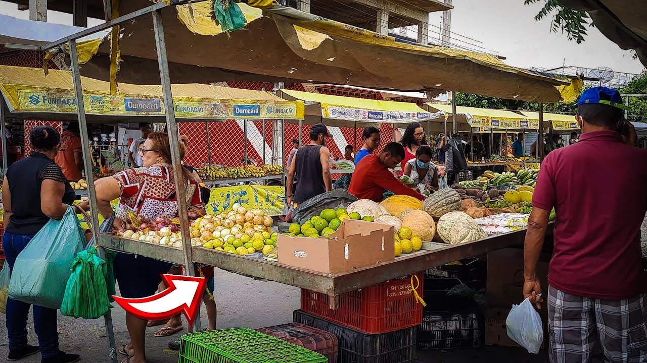 CONHEÇA A FEIRA LIVRE DE CONCEIÇÃO‐PB!😍