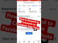 How To Respond To Comments On Facebook Page Posts Facebook Tutorial Howto Comments mp3