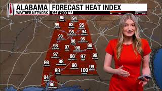 Alabama Weather Network Saturday 06/13/26 Afternoon Forecast
