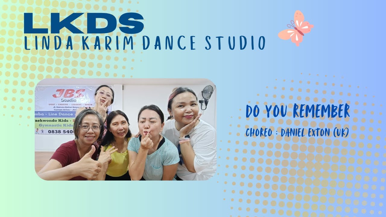 Do You Remember Line Dance || Choreo : Daniel Exton (UK)