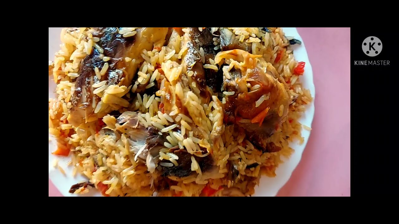 how to make ( Palm oil rice) YouTube