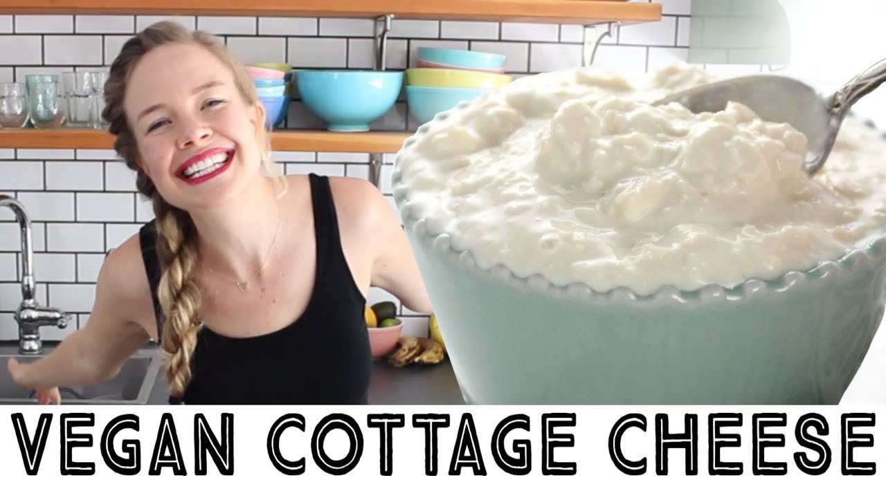 Vegan Cottage Cheese Recipe Youtube