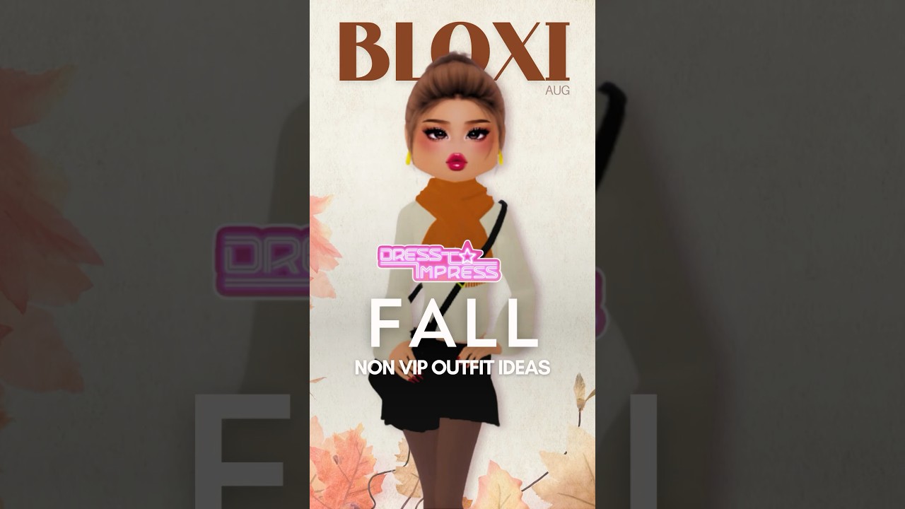 fall autumn dress to impress no vip fall/autumn Dress to Impress Inspo NO VIP (Category: Festival) Non VIP Fall/Autumn Dress to