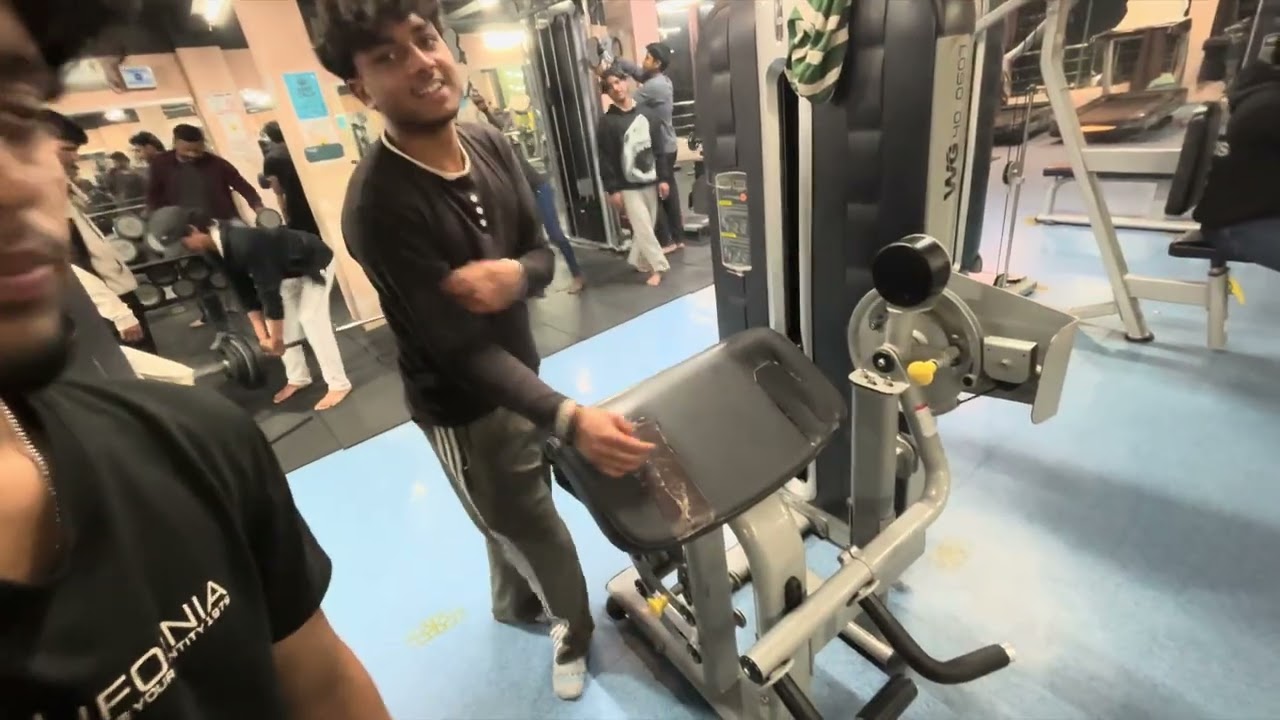 Today going to gym demo 😊