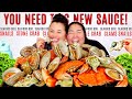 SNAILS (WHELKS) + GIANT CLAMS + CRAB SEAFOOD BOIL MUKBANG 먹방 W/ NEW SPICY SEAFOOD SAUCE EATING SHOW!