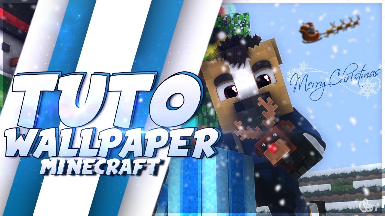 [ FR/HD ] TUTORIEL | CINEMA 4D/PHOTOSHOP 🔥 Créer un Wallpaper Minecraft