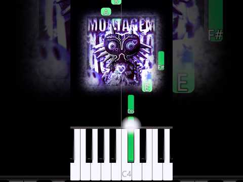 How To Play MONTAGEM XONADA On Piano