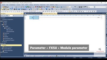 Mitsubishi FX5U PLC and GS2107 HMI Ethernet Communication #GXWORKS3 #GTDESIGNER3