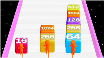 2048 Run 3D - Gameplay Walkthrough - Levelsl 41-50