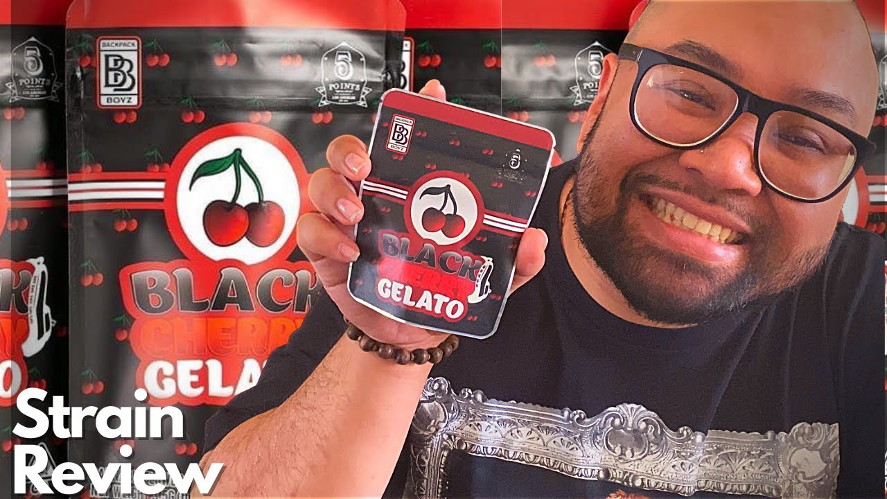 STRAIN REVIEW: BLACK CHERRY GELATO ⚫️🍒🍧 BY BACKPACK BOYZ 🎒