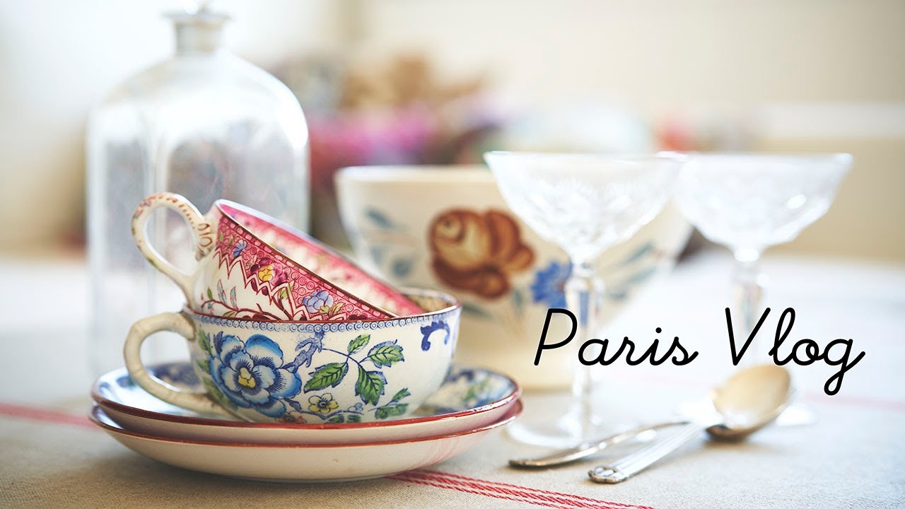 Парижский Влог/Охота на антиквариат на блошиных рынках Парижа в выходные | GOROGORO KITCHEN