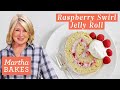 How to Make Martha Stewart's Raspberry Swirl Jelly Roll | Martha Bakes | Martha Stewart
