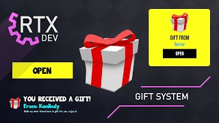 FiveM Script - Gift System (RTX DEV)