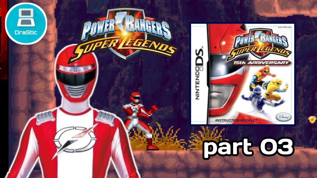 Gameplay Power Rangers Super Legends Nintendo DS - Drastic Emulator 03 ...